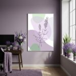 Quadro Decorativo Lavanda Arte - 70x50cm