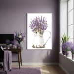 Quadro Decorativo Lavanda Calma - 70x50cm