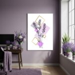 Quadro Decorativo Lavanda Eco - 70x50cm