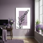 Quadro Decorativo Lavanda Intensa - 70x50cm