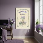 Quadro Decorativo Lavanda Revelada - 70x50cm