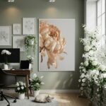 Quadro Decorativo Marfim Vivo - 70x50cm