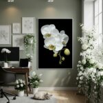 Quadro Decorativo Orquídea Pura - 70x50cm