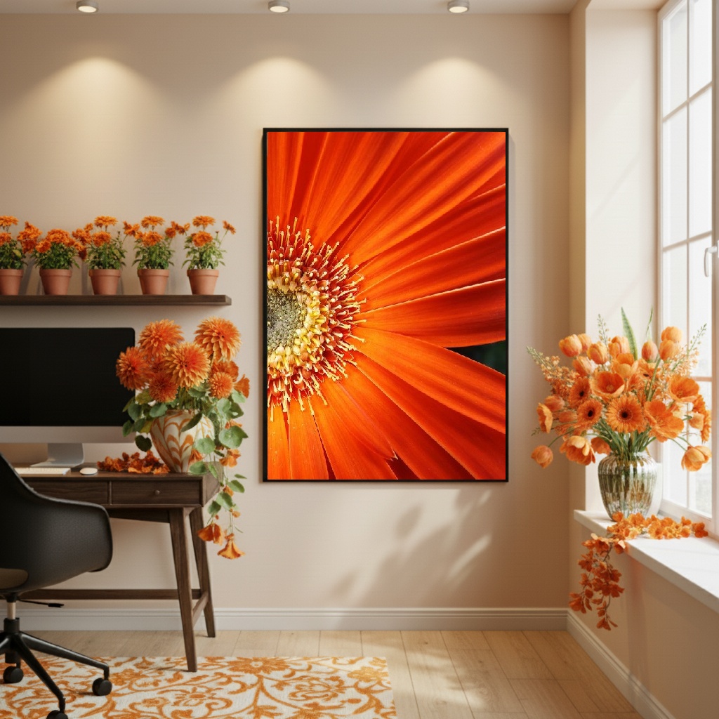 Quadro Decorativo Raiz Solar - 70x50cm
