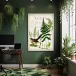 Quadro Decorativo Samambaias Clássicas - 70x50cm