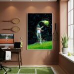 Quadro Decorativo Tênis Absoluto-70x50cm