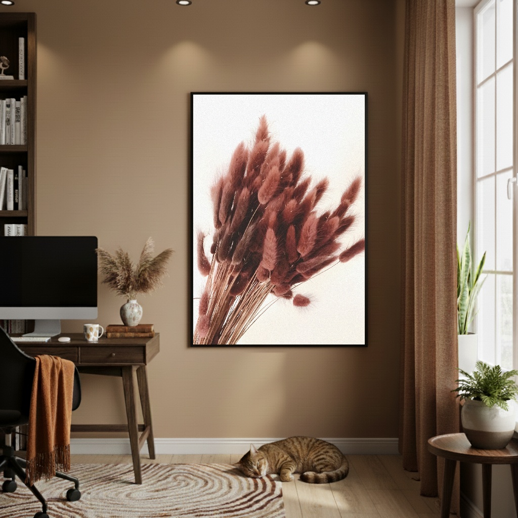 Quadro Decorativo Texturas Da Terra - 70x50cm