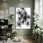 Quadro Decorativo Várias Pétalas - 70x50cm