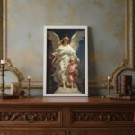 Quadro Decorativo Anjo da Guarda da Criança