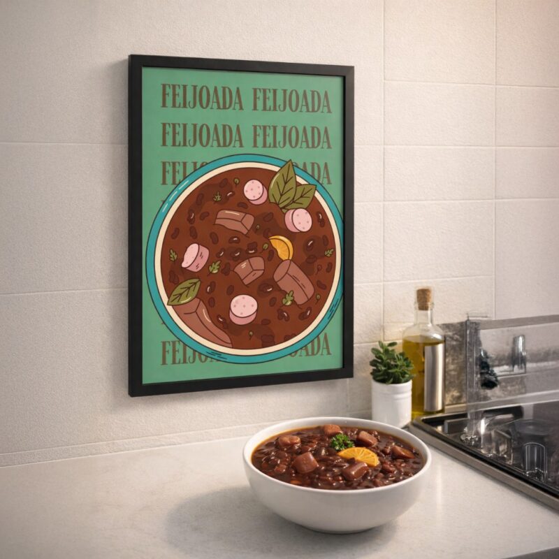 Quadro Decorativo Para Cozinha Feijoada