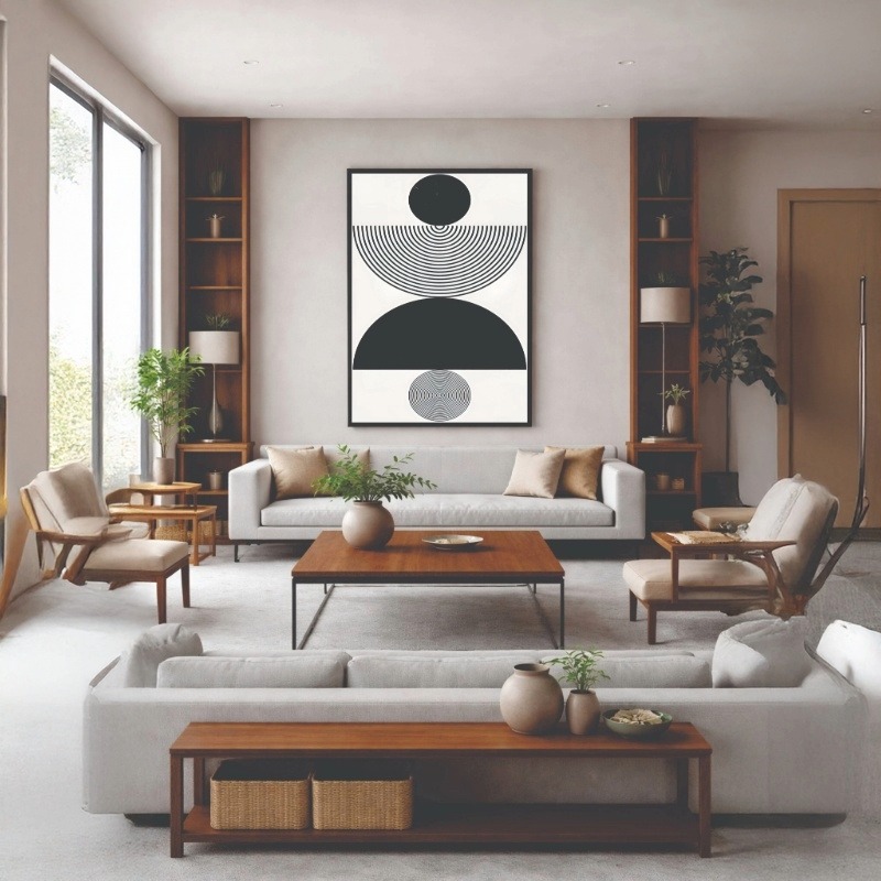 Quadro Canvas - Figuras Geométricas