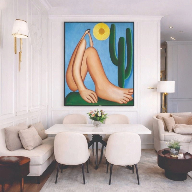 Quadro Canvas Abaporu de Tarsila do Amaral