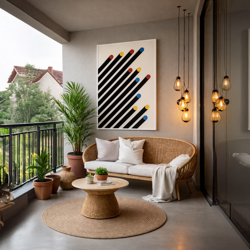 Quadro Canvas A Estética Bauhaus