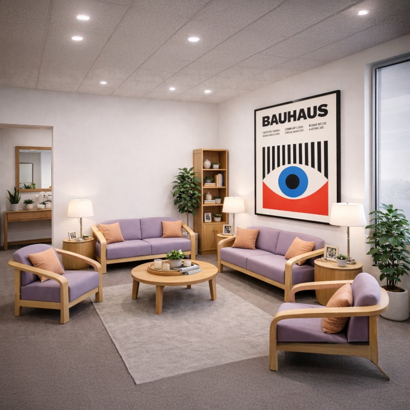 Quadro Canvas Bauhaus Eye Poster