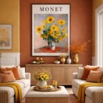 Quadro Canvas Bouquet Of Sunflowers By Monet