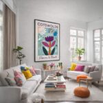 Quadro Canvas Cotswolds Flower Market