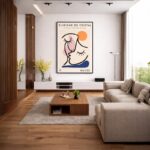 Quadro Canvas Cubismo de Cristal