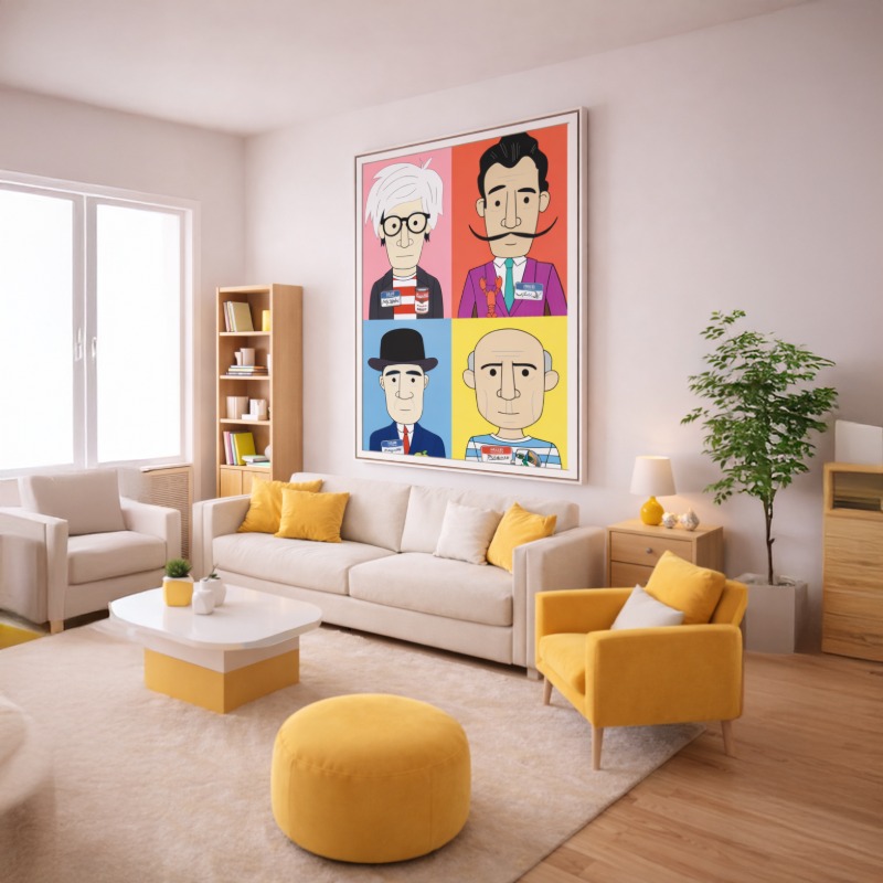 Quadro Canvas Famous Artist Posters For Decoration