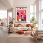 Quadro Canvas Flower Market Gallery Wall Set