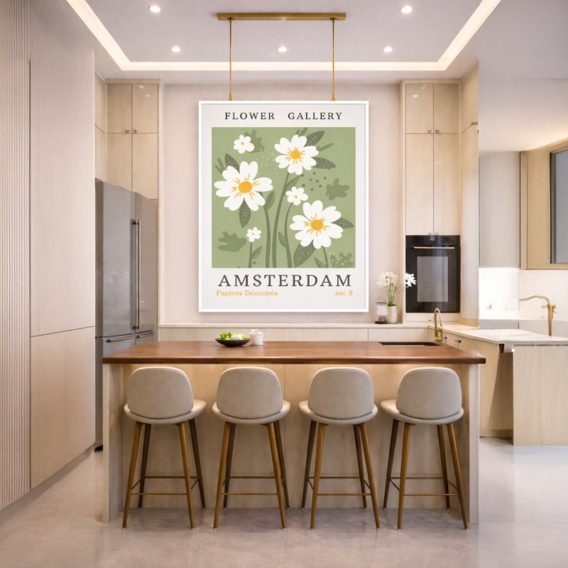 Quadro Canvas Flower Market Margaridas