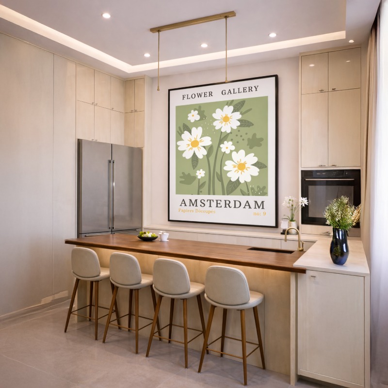 Quadro Canvas Flower Market Margaridas