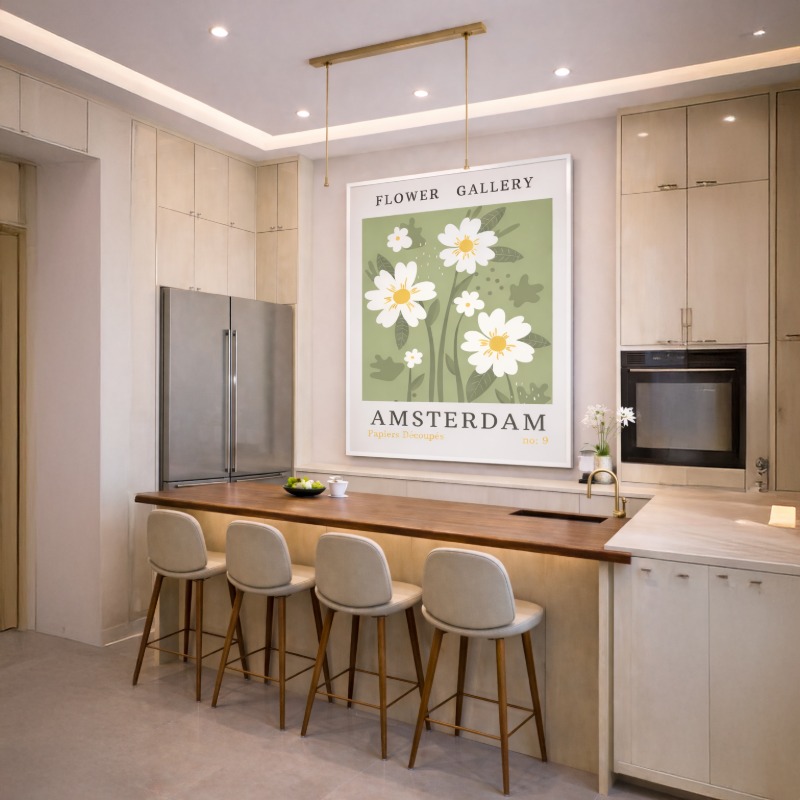 Quadro Canvas Flower Market Margaridas