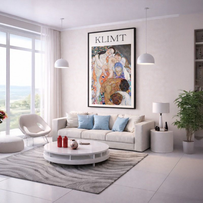 Quadro Canvas Gustav Klimt Art Gallery Collection