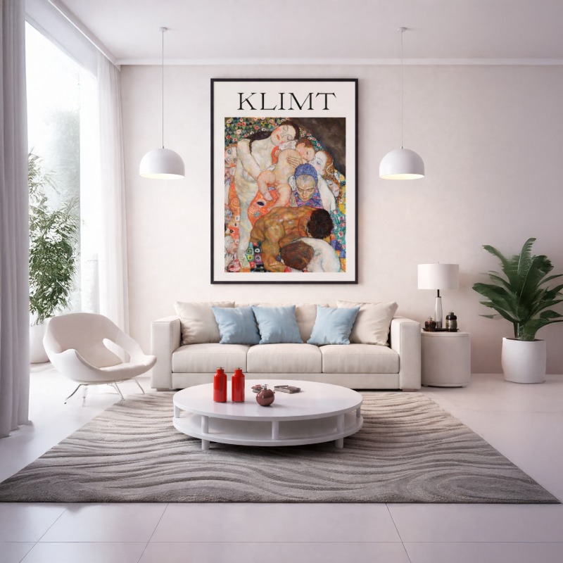 Quadro Canvas Gustav Klimt Art Gallery Collection