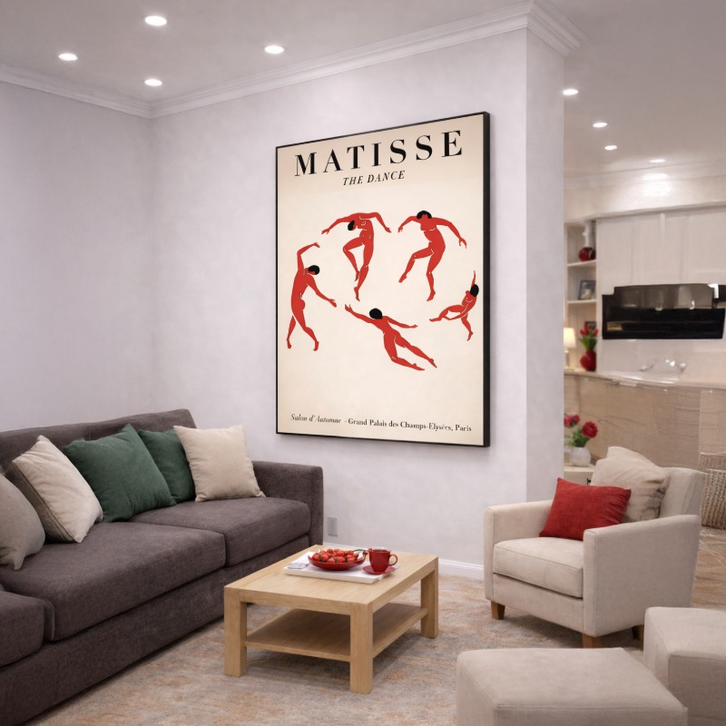 Quadro Canvas Henri Matisse - Obra The Dance A Dança