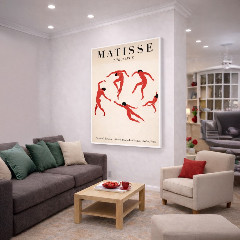 Quadro Canvas Henri Matisse - Obra The Dance A Dança