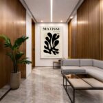 Quadro Canvas Henri Matisse Black Alga