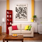 Quadro Canvas Henri Matisse Botânicas Orgânicas Abstratas