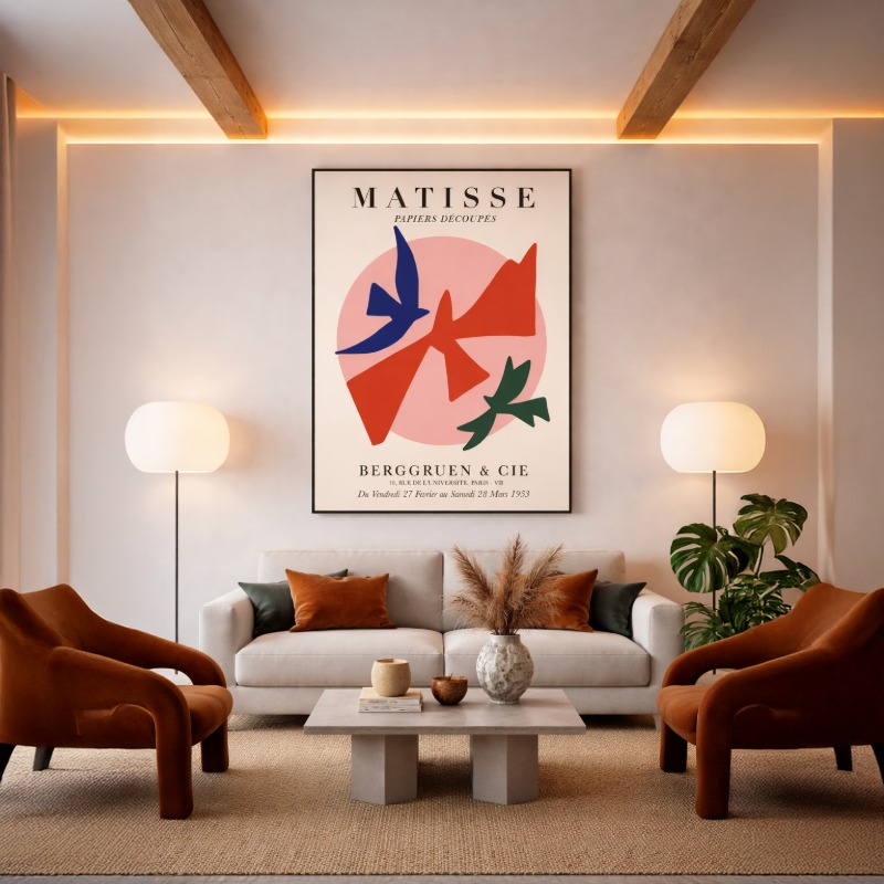 Quadro Canvas Henri Matisse Cie Paris