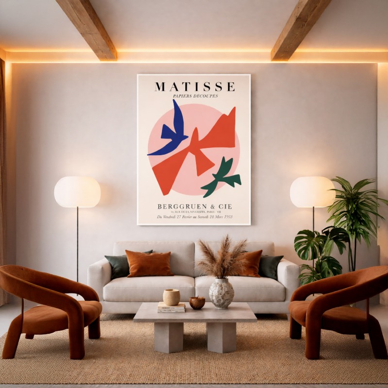 Quadro Canvas Henri Matisse Cie Paris