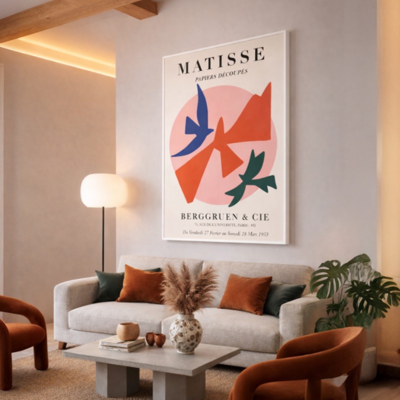 Quadro Canvas Henri Matisse Cie Paris
