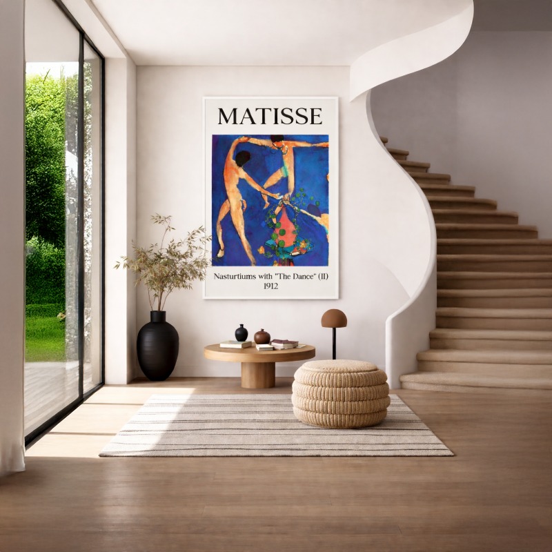Quadro Canvas Henri Matisse Intitulada Nasturtiums