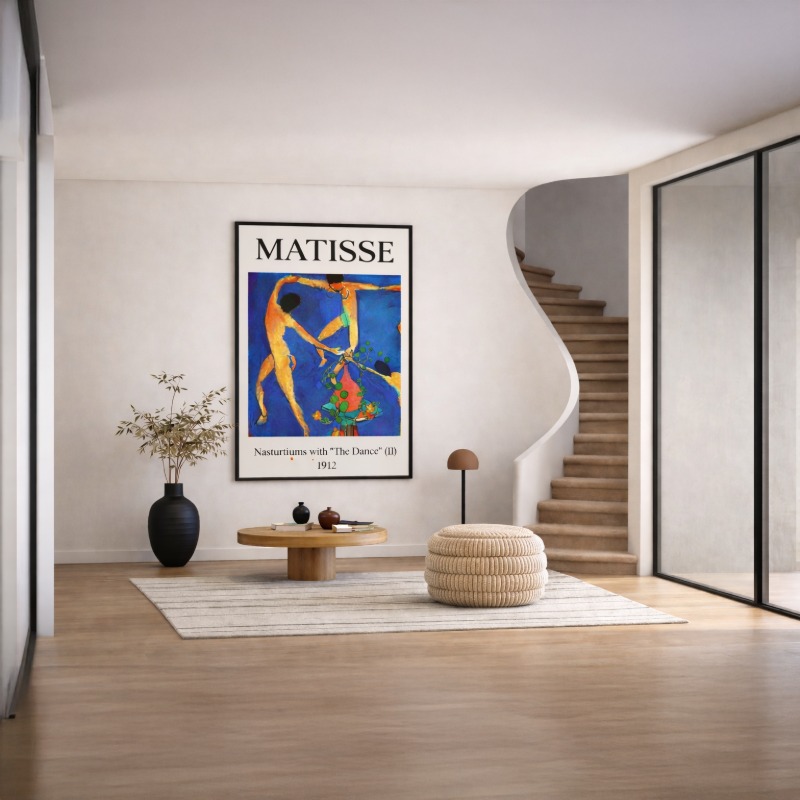 Quadro Canvas Henri Matisse Intitulada Nasturtiums