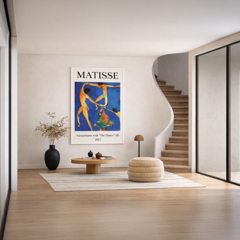 Quadro Canvas Henri Matisse Intitulada Nasturtiums