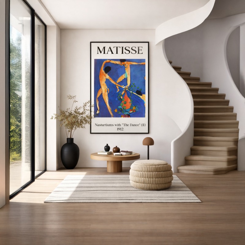 Quadro Canvas Henri Matisse Intitulada Nasturtiums