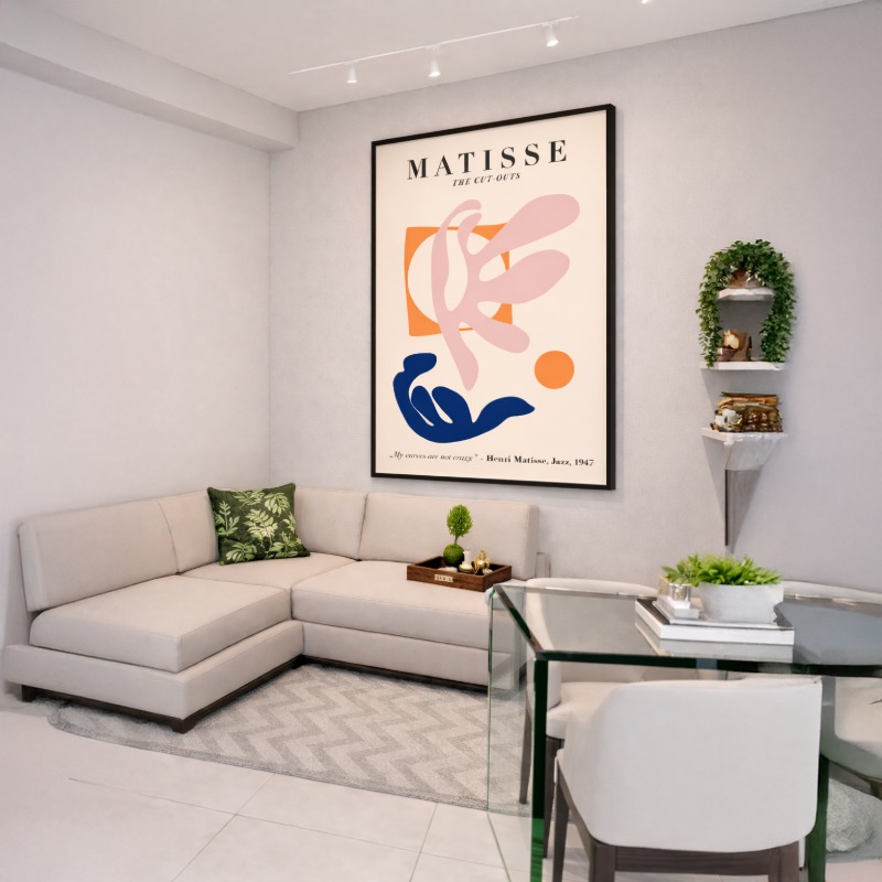 Quadro Canvas Henri Matisse My Curves Are Not Crazy