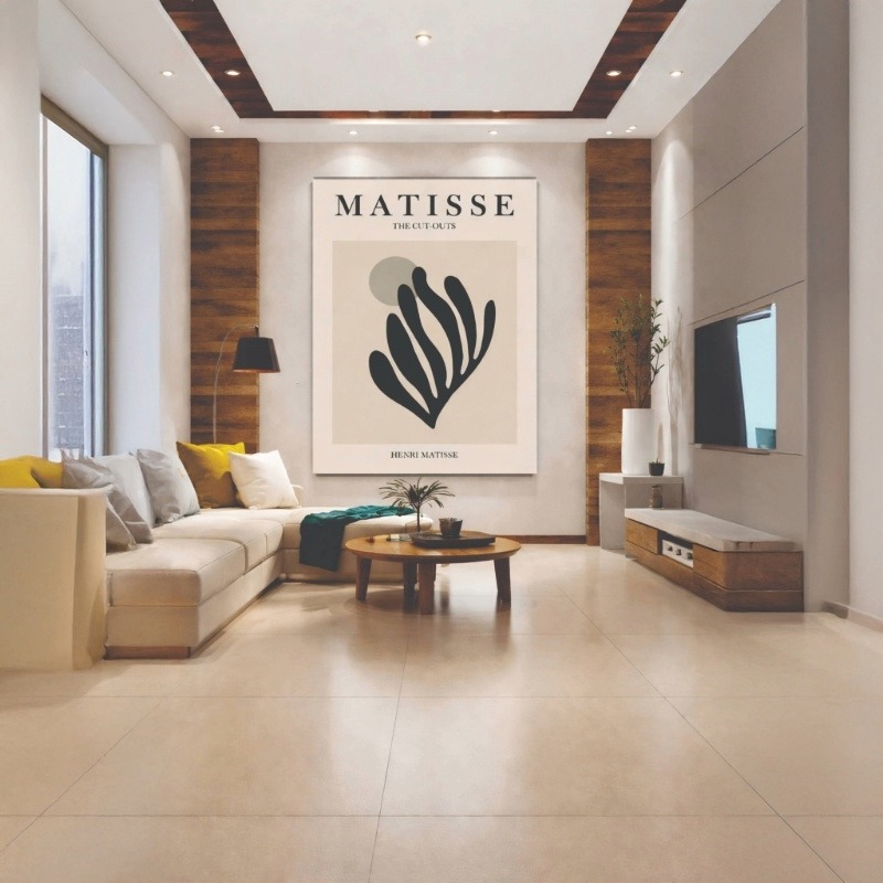 Quadro Canvas Henri Matisse Voros Preto