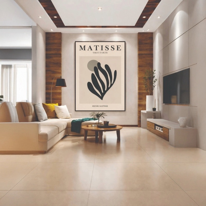Quadro Canvas Henri Matisse Voros Preto