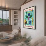 Quadro Canvas Ilha das Flores Pflanzen