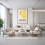 Quadro Canvas Joán Miró Maleri Litografi