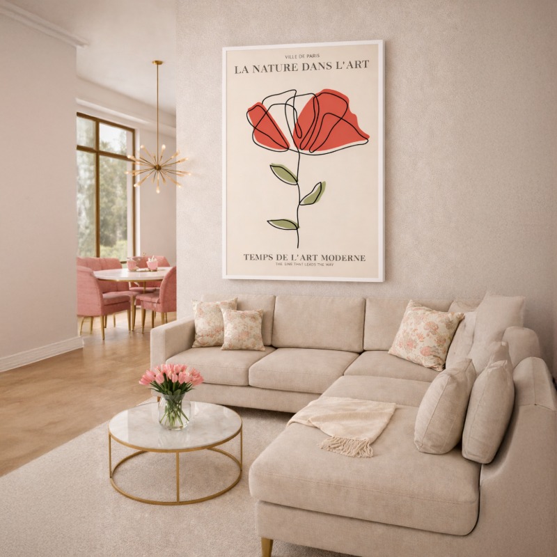 Quadro Canvas La Nature Dans L'Art
