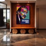 Quadro Canvas Metal Poster Salvador Dali