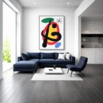 Quadro Canvas Miro Peintures Murales Print