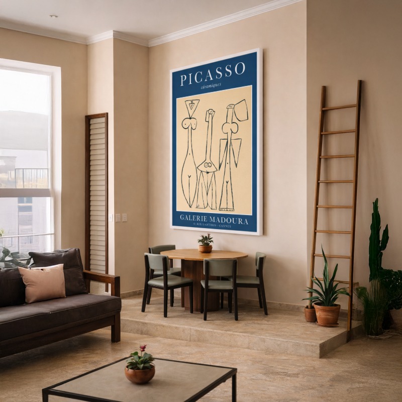 Quadro Canvas Picasso - Galerie Madoura