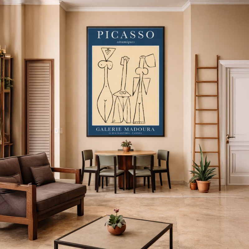 Quadro Canvas Picasso - Galerie Madoura