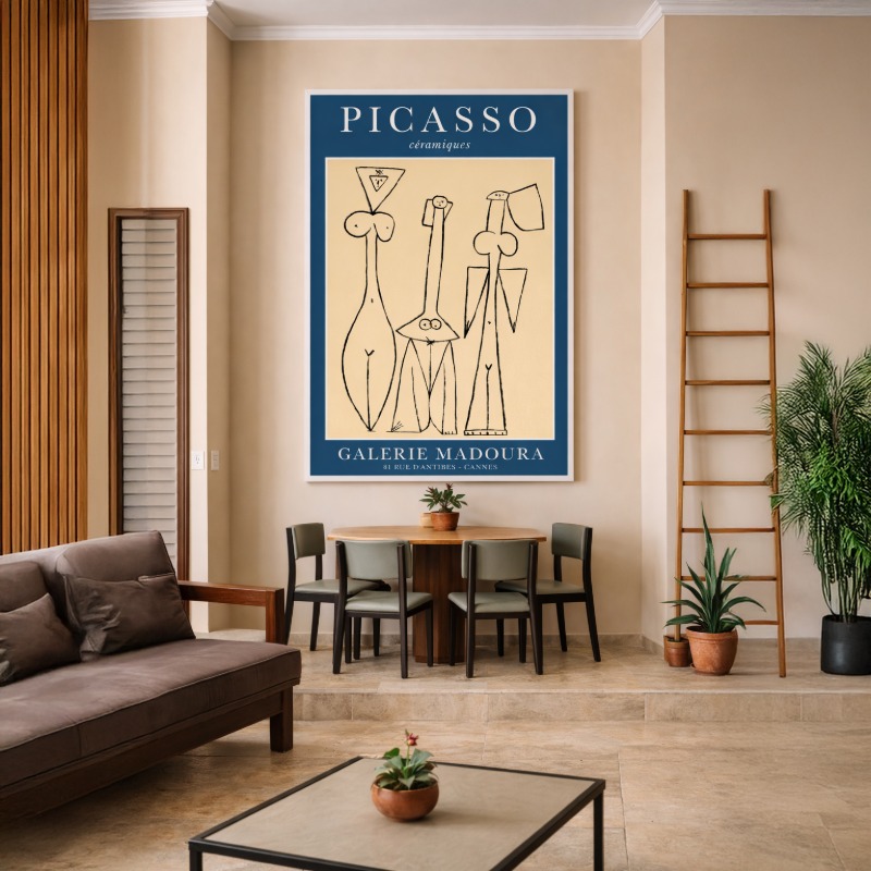 Quadro Canvas Picasso - Galerie Madoura